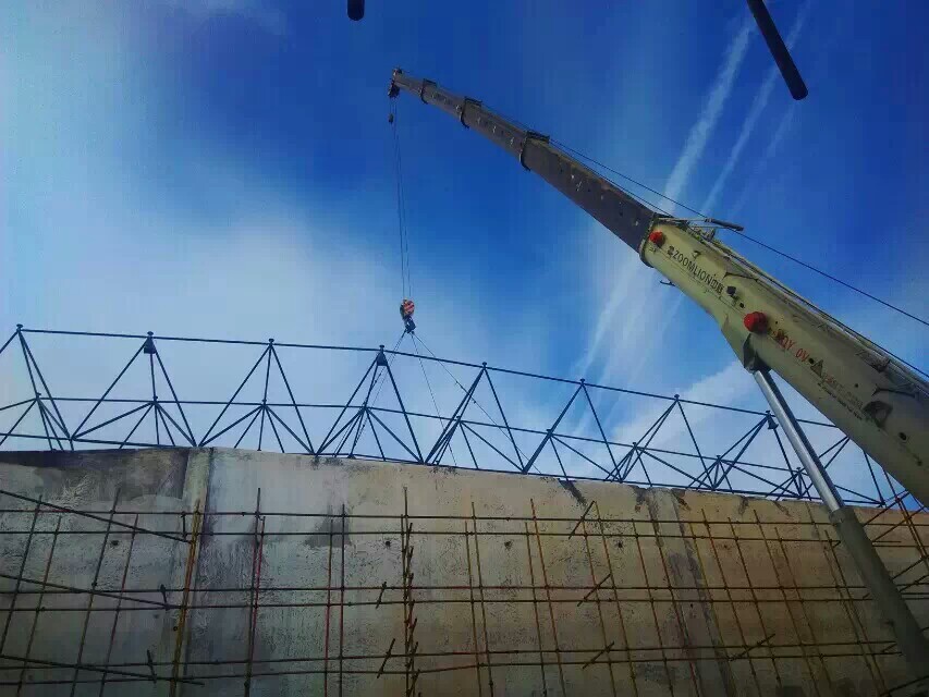 奎屯食堂网架结构工程